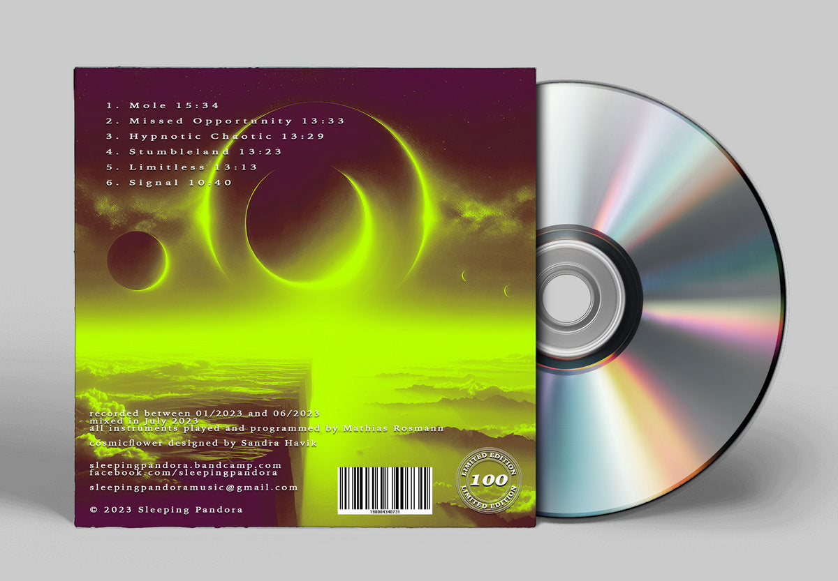 Sleeping Pandora - Solar Island CD